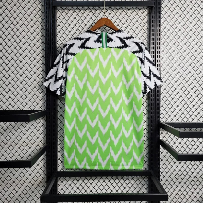 Nigeria 2018 Retro Home Shirt