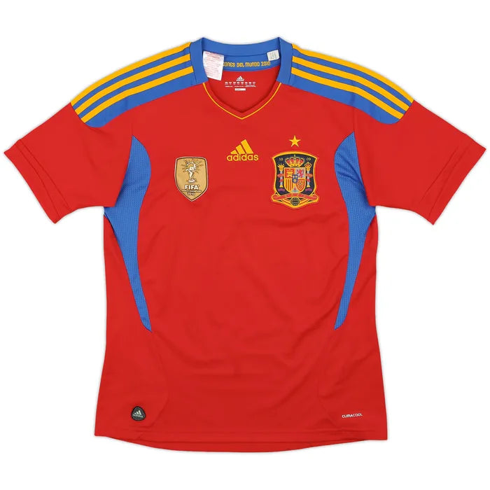 Spain 10/11 Retro Home Shirt