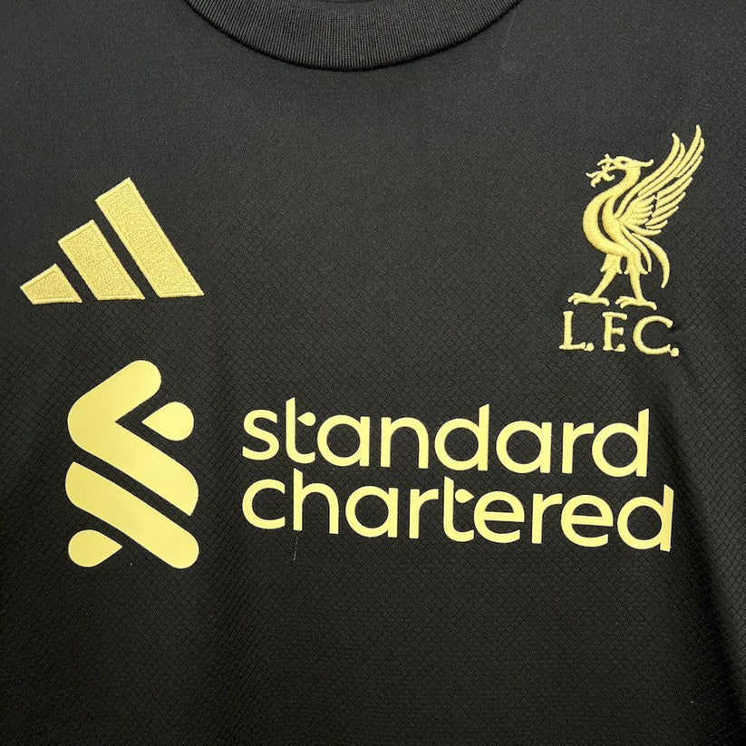 Liverpool Black & Gold Shirt