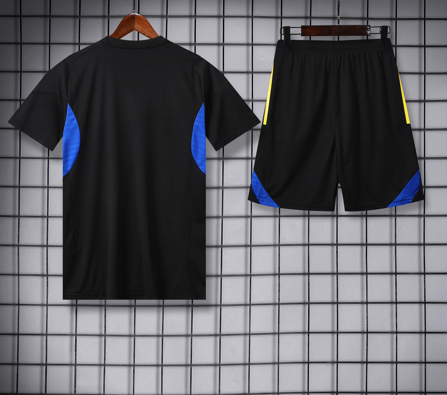 Manchester United Black Shorts Set