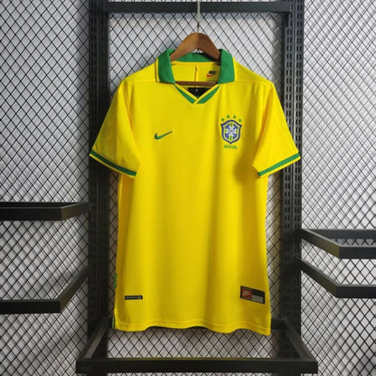 Brazil 97/98 Home Retro Shirt