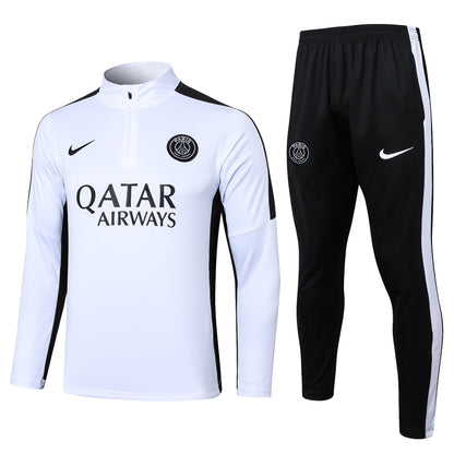 PSG White & Black Sleeve Stripes