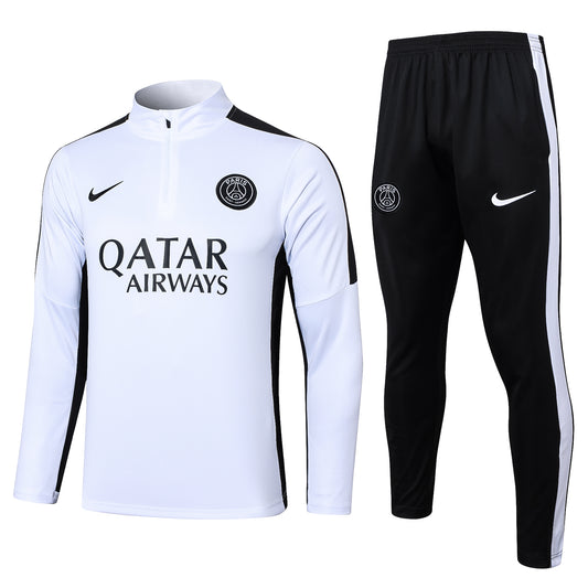 PSG White & Black Sleeve Stripes