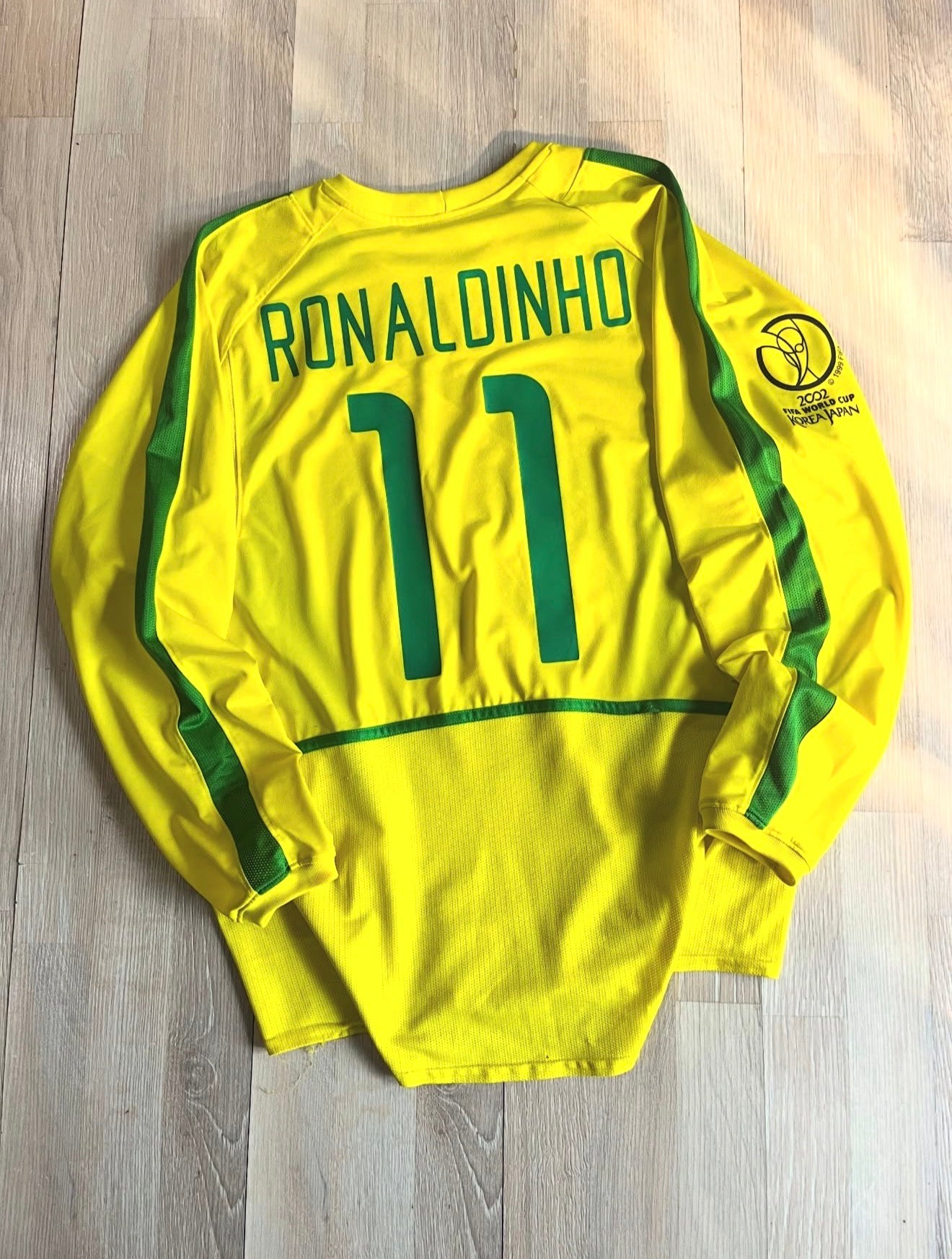 Brazil 02 World Cup Retro Shirt
