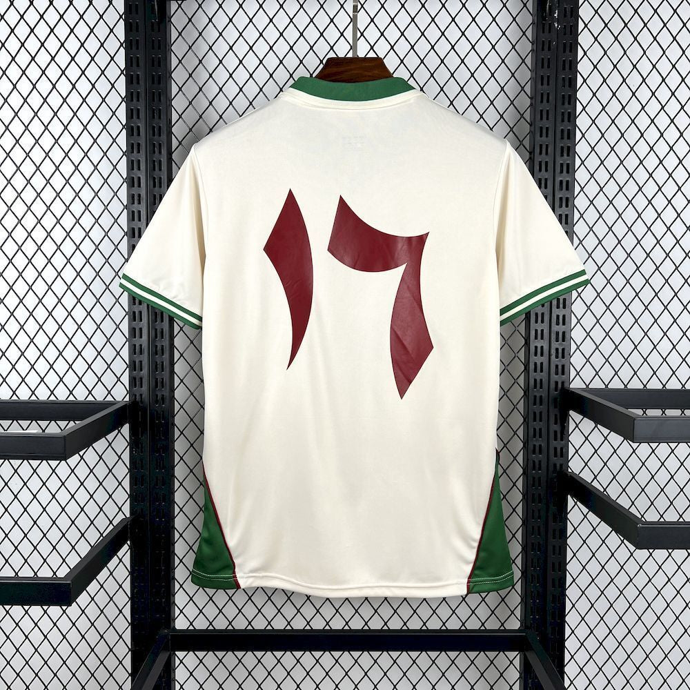Palestine White & Green Shirt