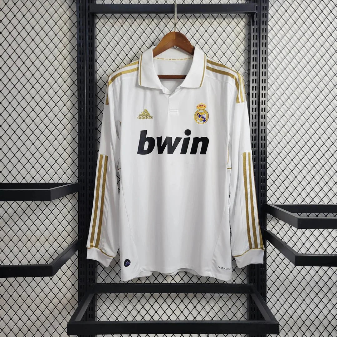 Real Madrid 11/12 Home Shirt L/S