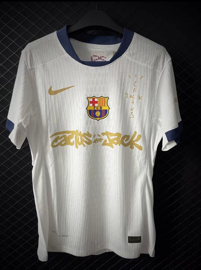 FC Barca x Travis Scott White