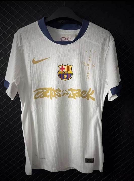 Barca X Travis Scott White 24/25 Shirt
