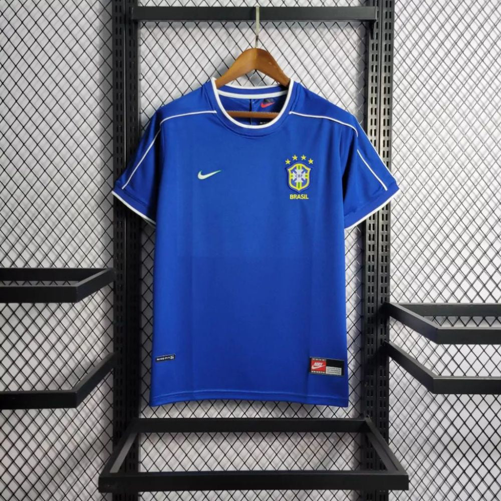 Brazil 98/00 Away Retro Shirt