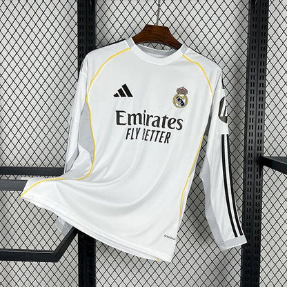 Real Madrid 25/26 LS Home Shirt