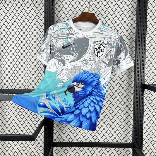 Brazil 25/26 Blue Parrot Shirt