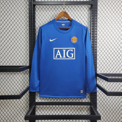 Manchester United 08/09 Retro Away Shirt L/S
