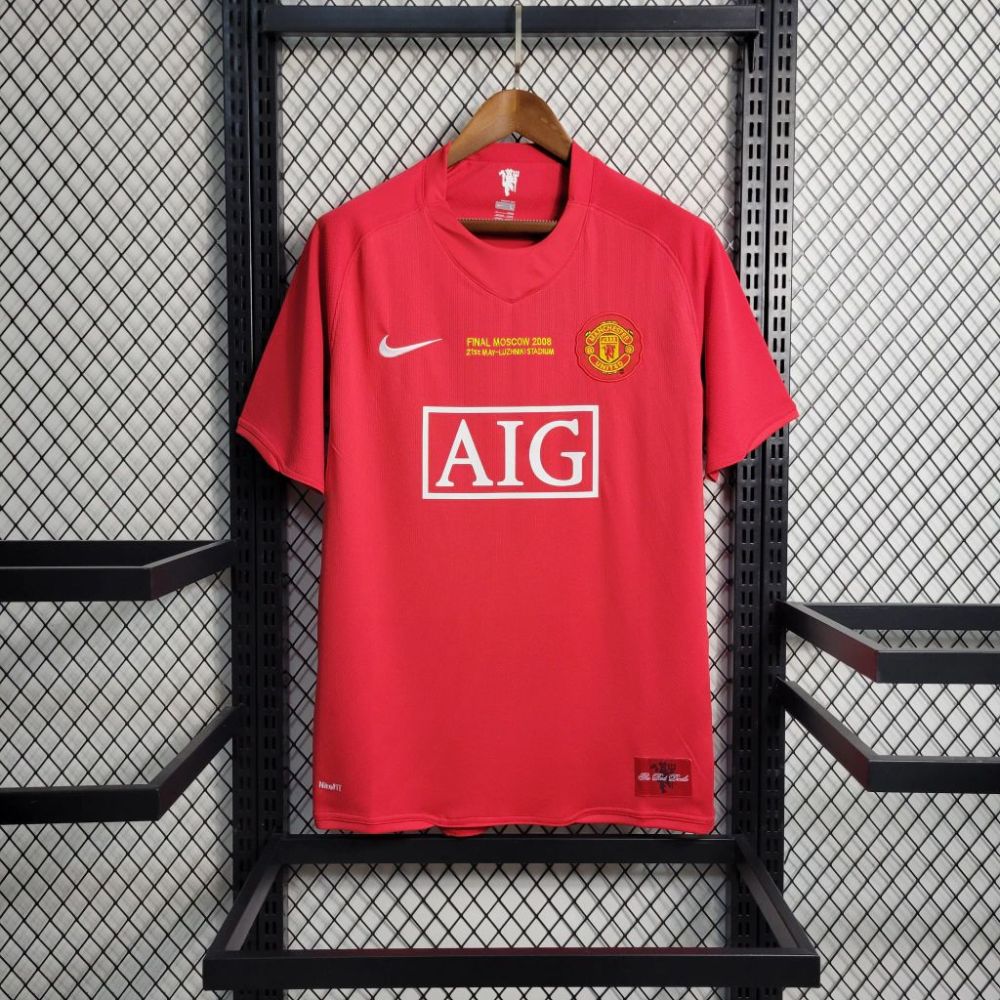 Manchester United 07/08 Retro UCL Home Shirt