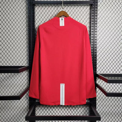 Manchester United 07/08 Retro UCL Home Shirt L/S