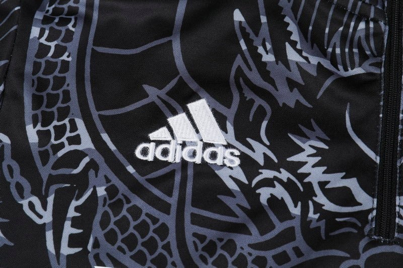 Real Madrid Black Dragon Tracksuit 24/25