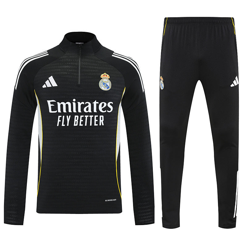 Real Madrid Black Tracksuit