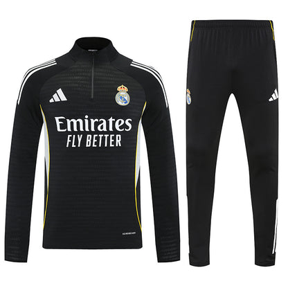 Real Madrid Black Tracksuit