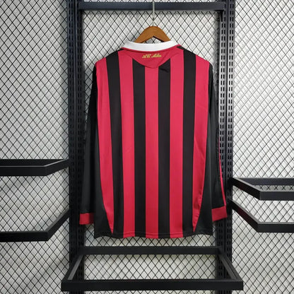 AC Milan 09/10 Retro Long Sleeve Shirt