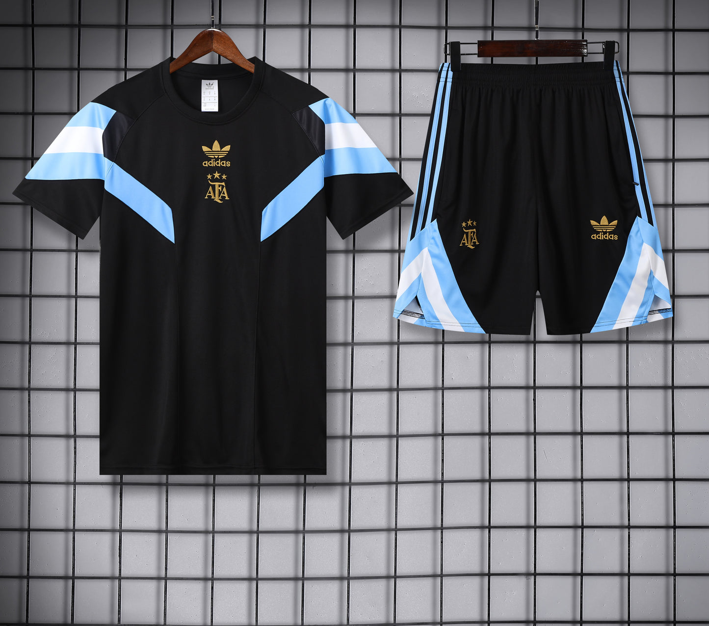 Argentina Summer Shorts Set