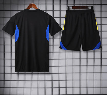 Manchester United Black Shorts Set