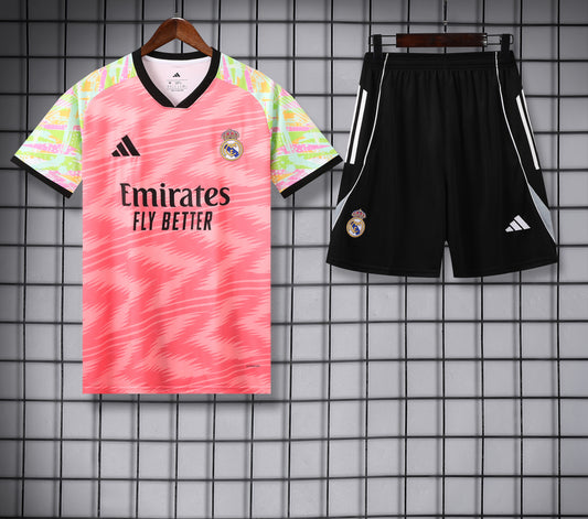 Real Madrid Pink Shorts Set
