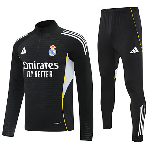 Real Madrid Black Tracksuit