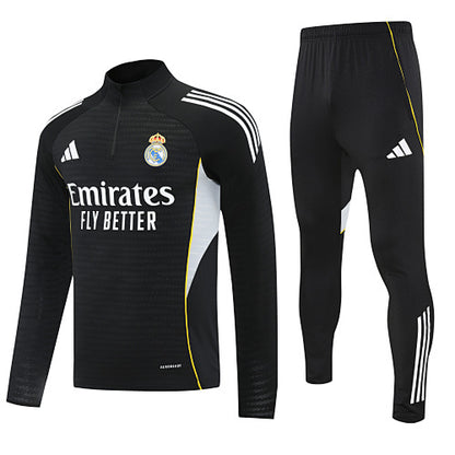 Real Madrid Black Tracksuit